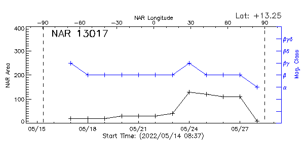 Active Region 13017