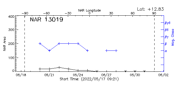 Active Region 13019